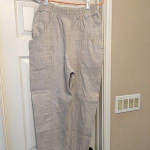 Elizabeth Suzann Clyde pant in linen - 8T